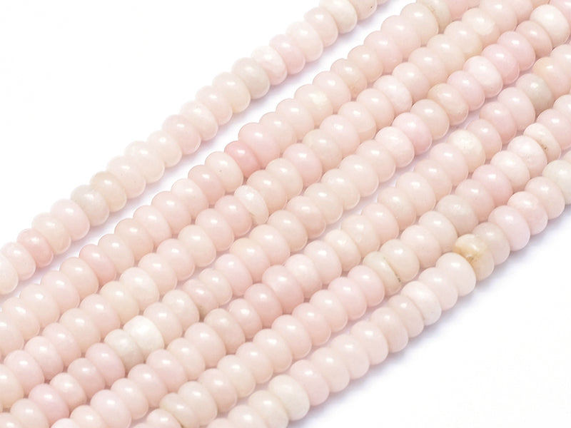 Achat Lot de 20 perles rondelles - Opale rose