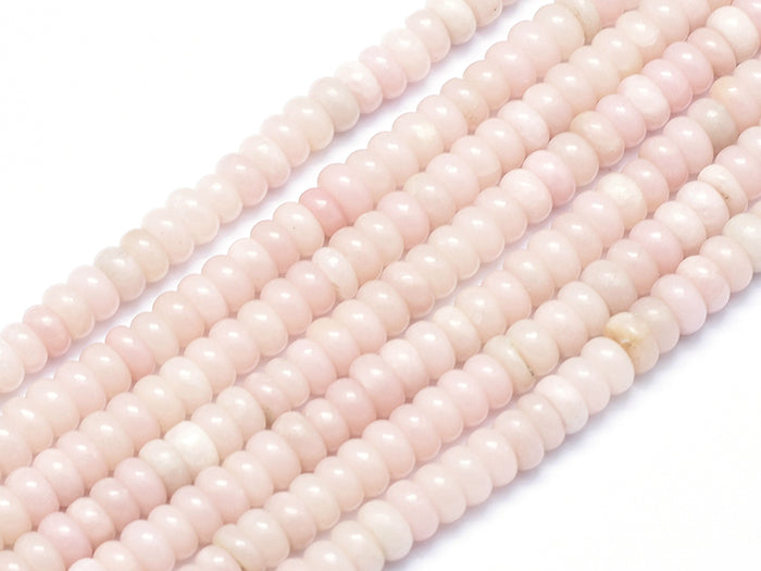 Achat Lot de 20 perles rondelles - Opale rose