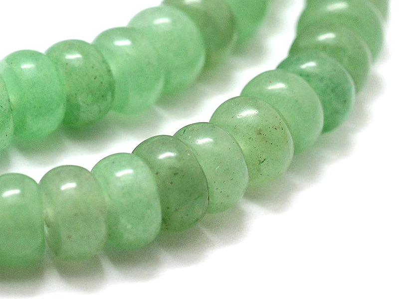Achat Lot de 20 perles rondelles - Aventurine verte