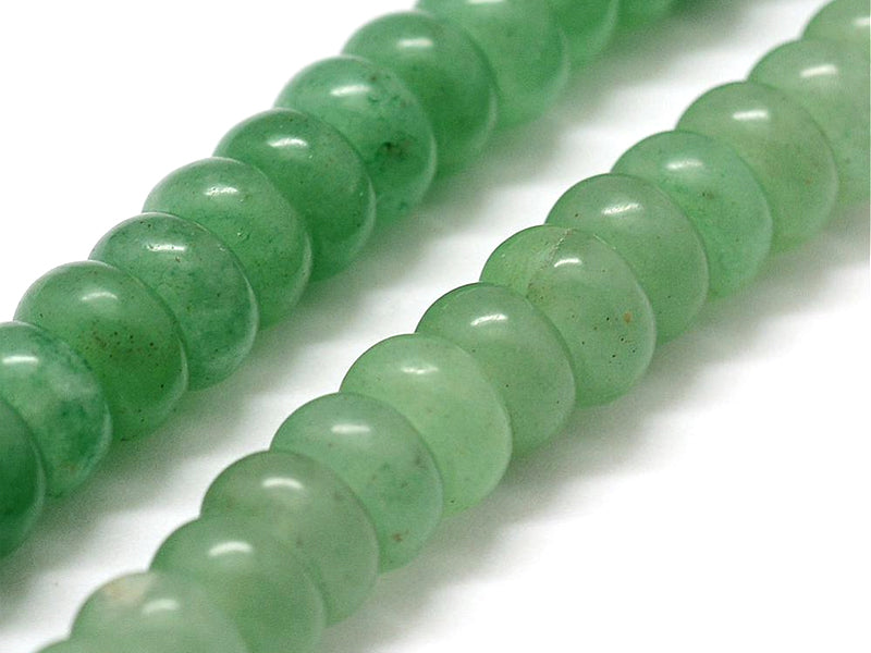 Achat Lot de 20 perles rondelles - Aventurine verte