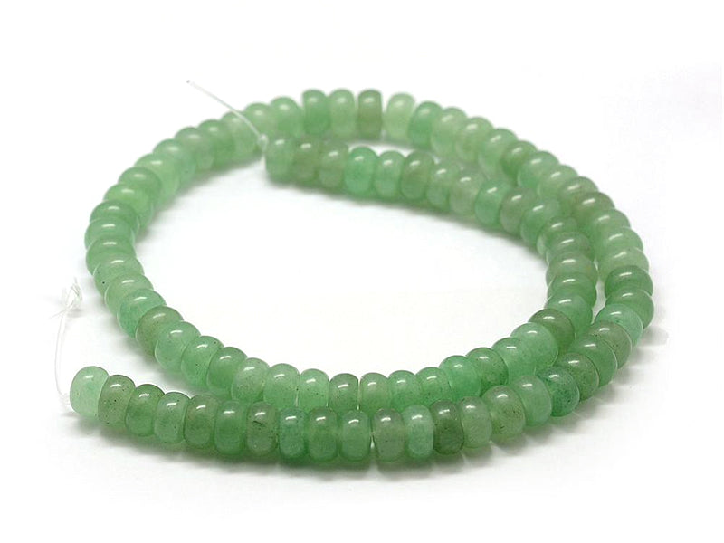 achat Lot de 20 perles rondelles - Aventurine verte