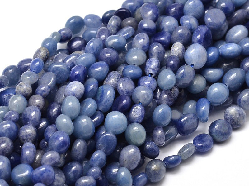 Achat Lot de 20 perles en quartz dumortiérite