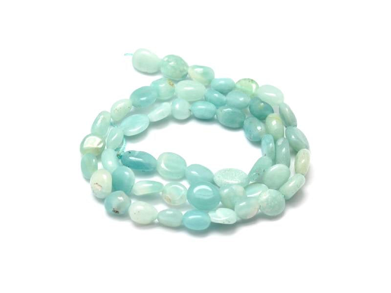 Achat Lot de 20 perles pépites - Amazonite naturelle