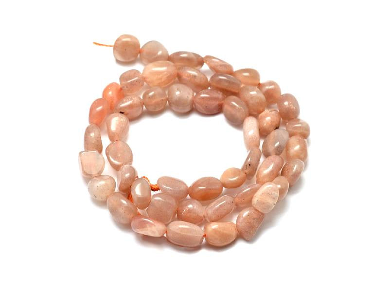 achat Lot de 20 perles pépites - Pierre de soleil