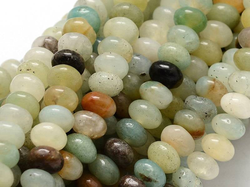 Achat Lot de 20 perles rondelles - Amazonite