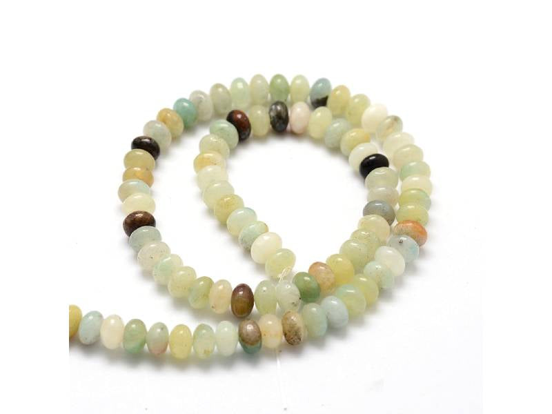 Achat Lot de 20 perles rondelles - Amazonite