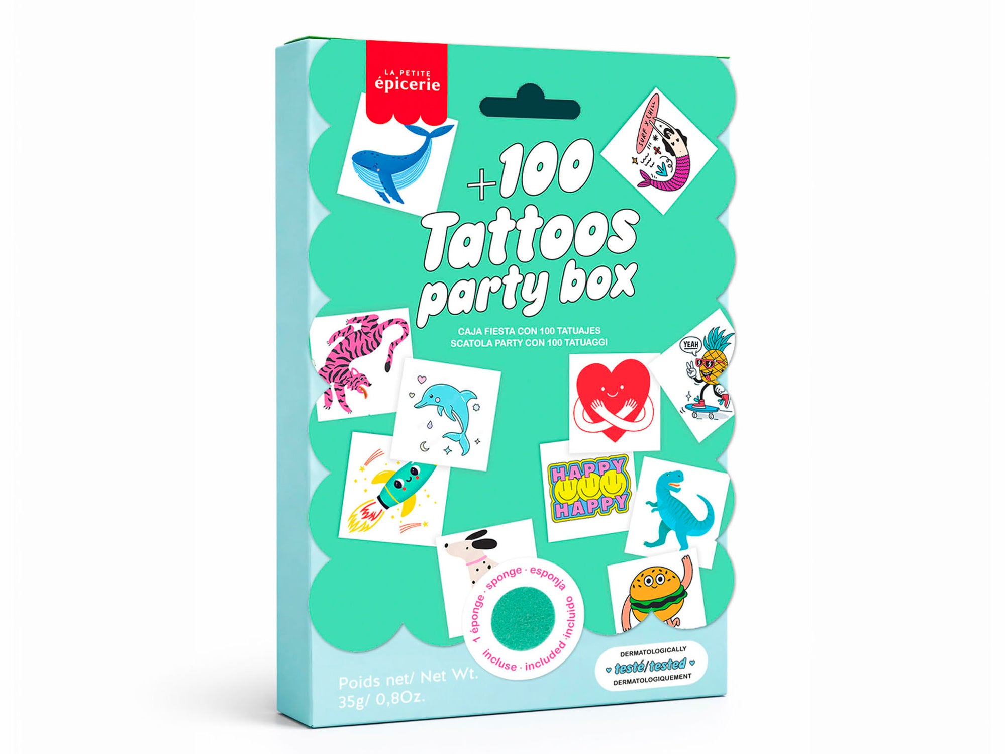Achat Party Box de 100 Tattoos - La Petite Epicerie