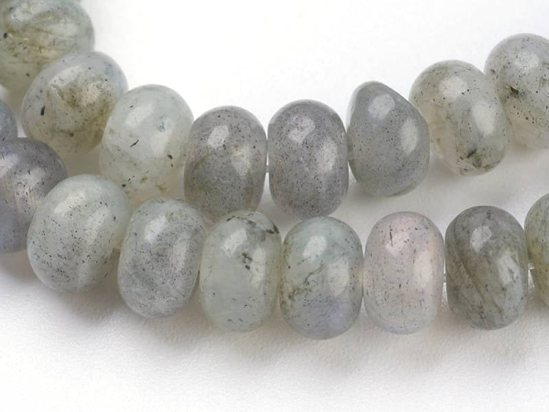 Achat Lot de 20 perles rondelles - Labradorite