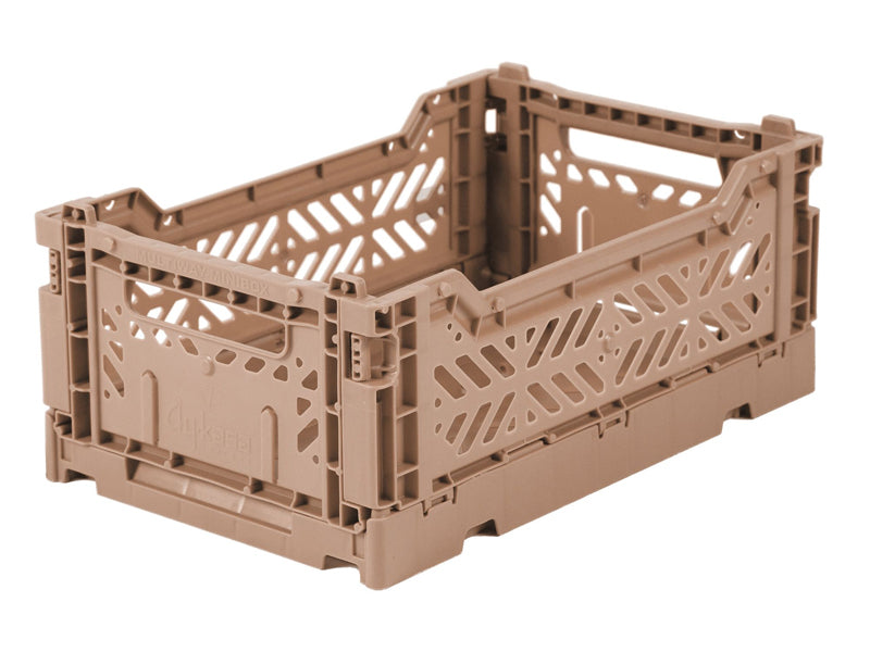 Achat Cagette en plastique empilable - Petite - Warm taupe