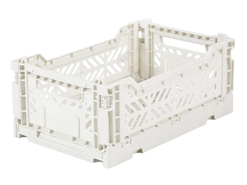 Achat Cagette en plastique empilable - Petite - Coconut white