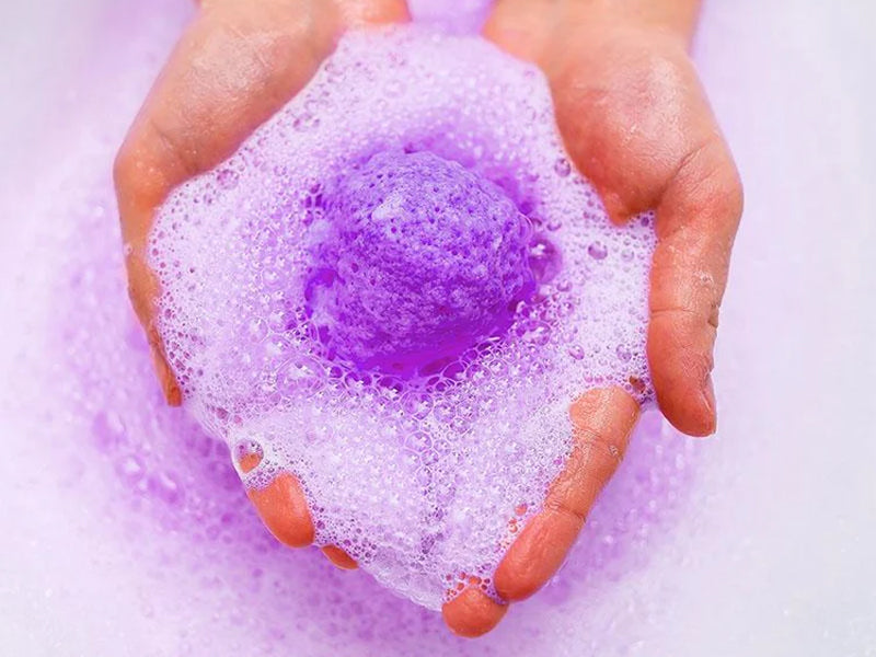 achat Crumble de bain pétillant aux raisins Bubble T Cosmetics