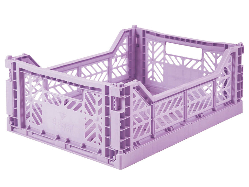 Achat Cagette en plastique empilable - Moyenne - Orchid
