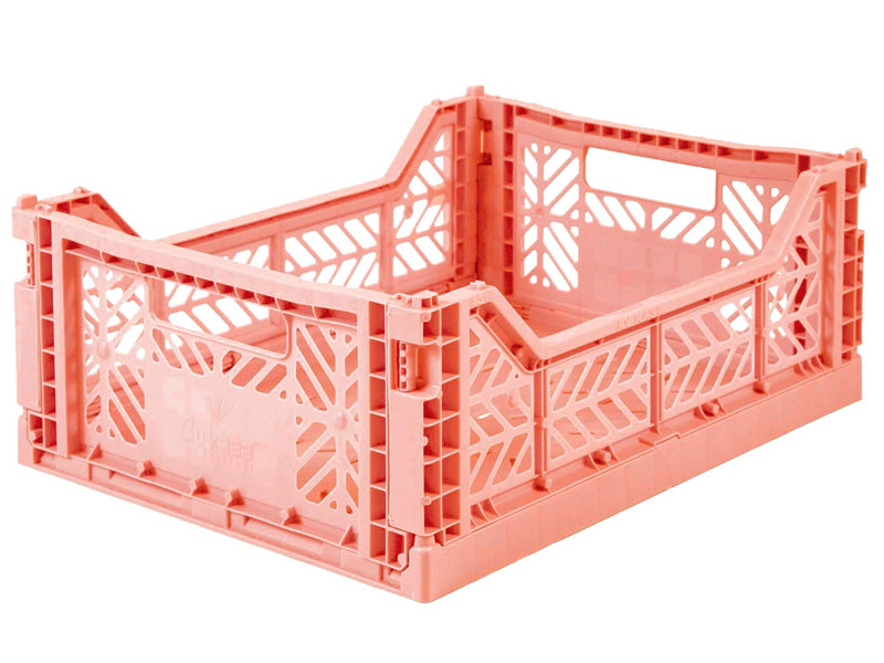 Achat Cagette en plastique empilable - Moyenne - Salmon