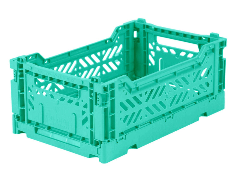 Achat Cagette en plastique empilable - Petite - Mint
