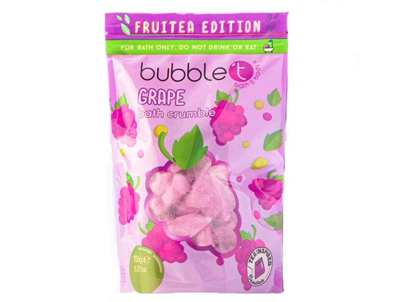 Achat Crumble de bain pétillant aux raisins Bubble T Cosmetics