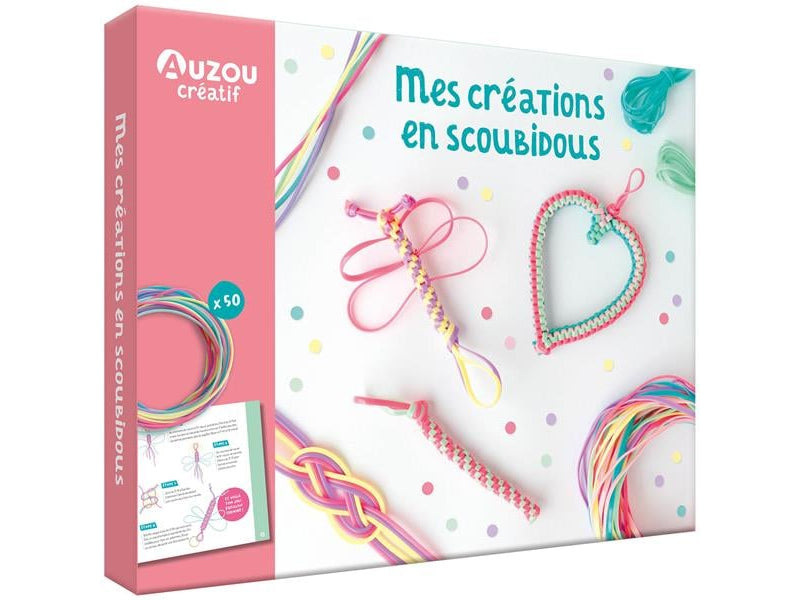 Achat Mes Créations en Scoubidous - Auzou