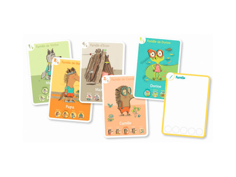 achat Jeu de 7 familles Toutes différentes, toutes géniales ! - Auzou