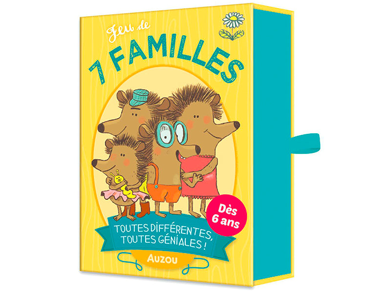 Achat Jeu de 7 familles Toutes différentes, toutes géniales ! - Auzou