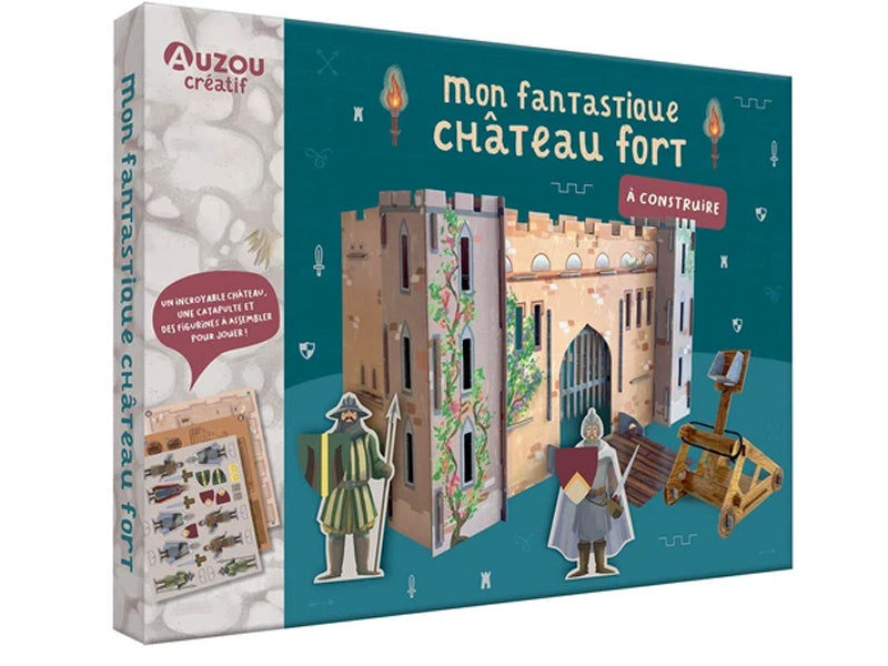Achat Mon fantastique château fort à construire - Auzou