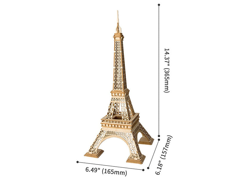 achat Tour Eiffel en bois à assembler