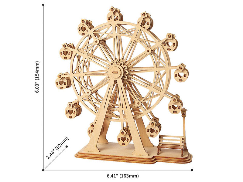 achat Grande roue en bois à assembler