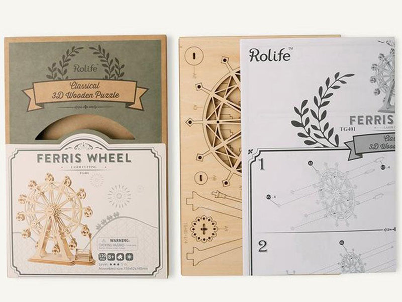 achat Grande roue en bois à assembler