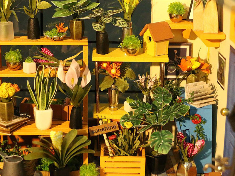 Achat Pièce miniature - Maison de fleurs de Cathy
