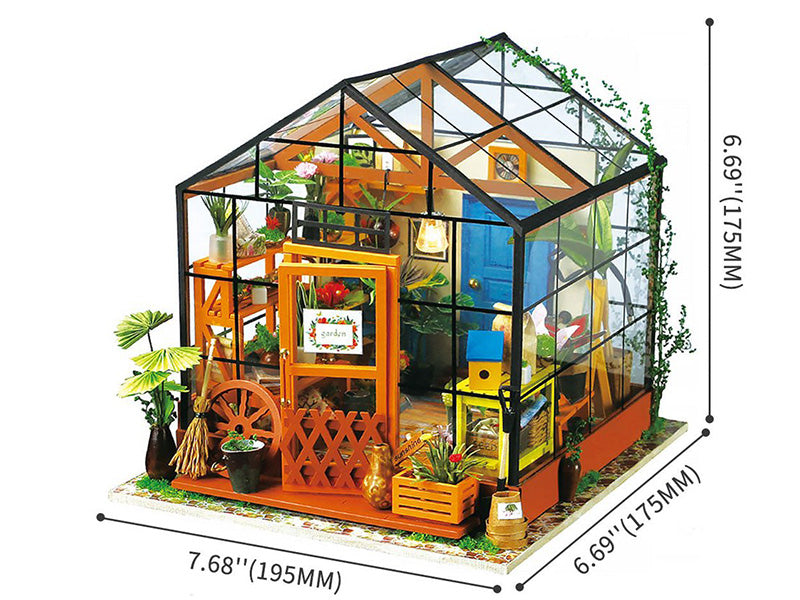 achat Pièce miniature - Maison de fleurs de Cathy