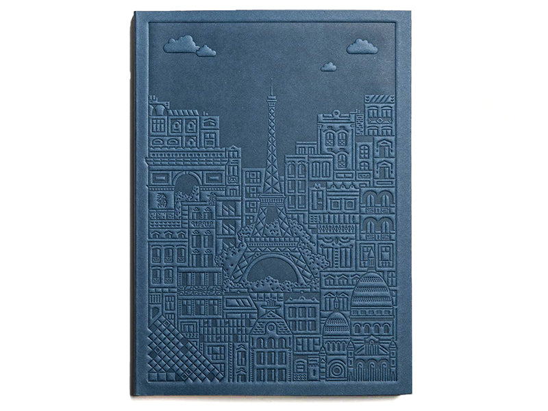 Achat Carnet Paris bleu - The City Works