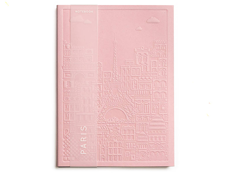 Achat Carnet Paris rose The City Works
