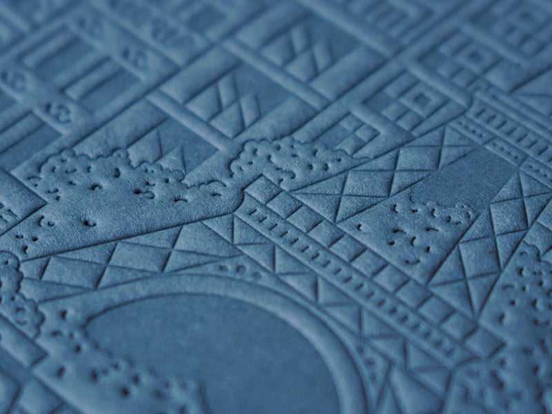 achat Carnet Paris bleu - The City Works
