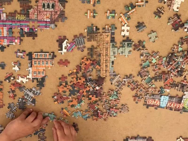 achat Puzzle 1000 pièces - Copenhague (Kobenhavn) - Martin Schwartz