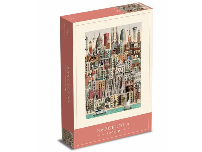 Achat Puzzle 1000 pièces - Barcelone (Barcelona) - Martin Schwartz