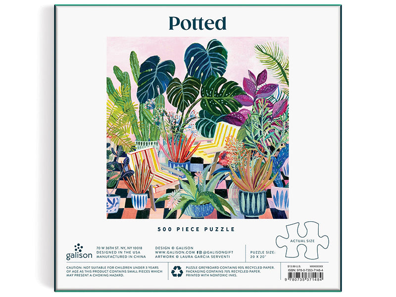 Achat Puzzle Potted 500 pièces