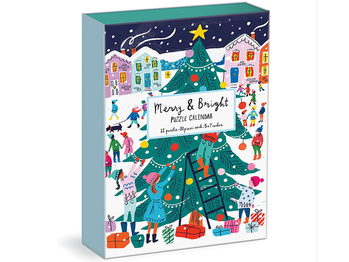 Achat Calendrier de l'avent puzzle - 12 puzzles de Noël
