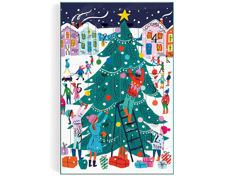 achat Calendrier de l'avent puzzle - 12 puzzles de Noël