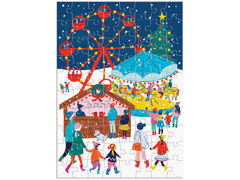 achat Calendrier de l'avent puzzle - 12 puzzles de Noël
