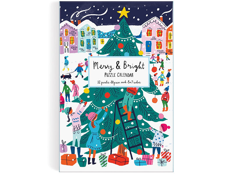 achat Calendrier de l'avent puzzle - 12 puzzles de Noël