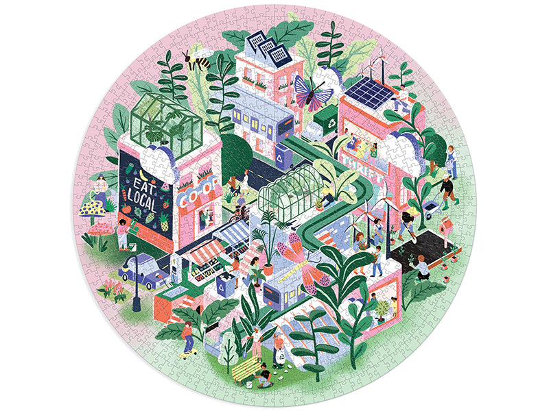 achat Puzzle Green City - 1000 pièces