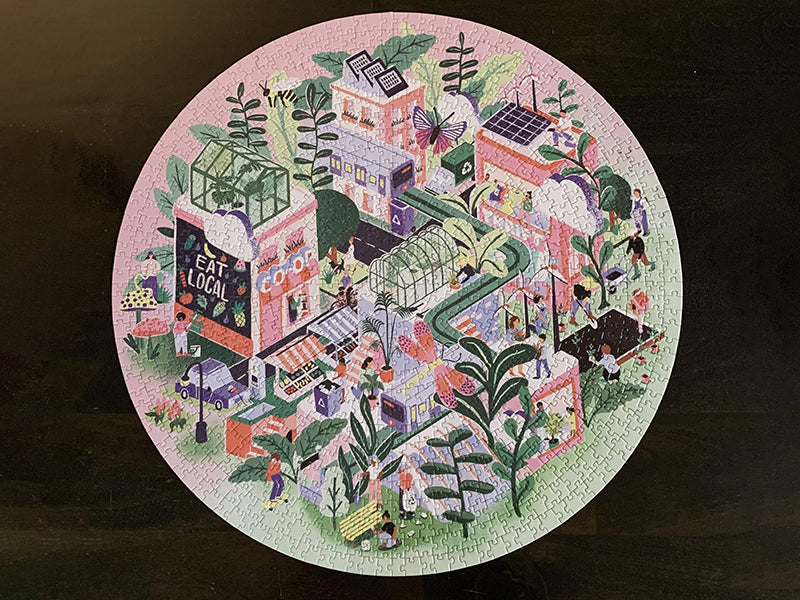 achat Puzzle Green City - 1000 pièces