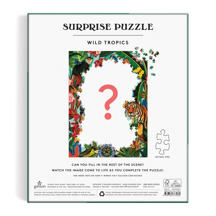 Achat Puzzle Wild Tropics - 1000 pièces