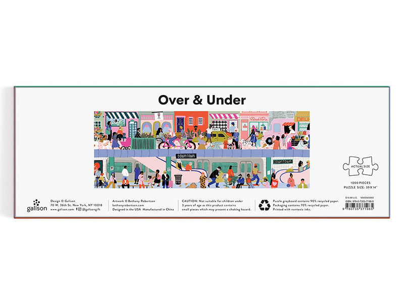 achat Puzzle Over & Under - 1000 pièces