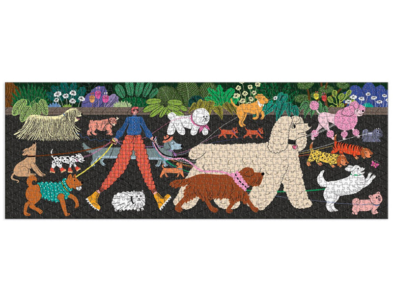 achat Puzzle Dog Walk - 1000 pièces