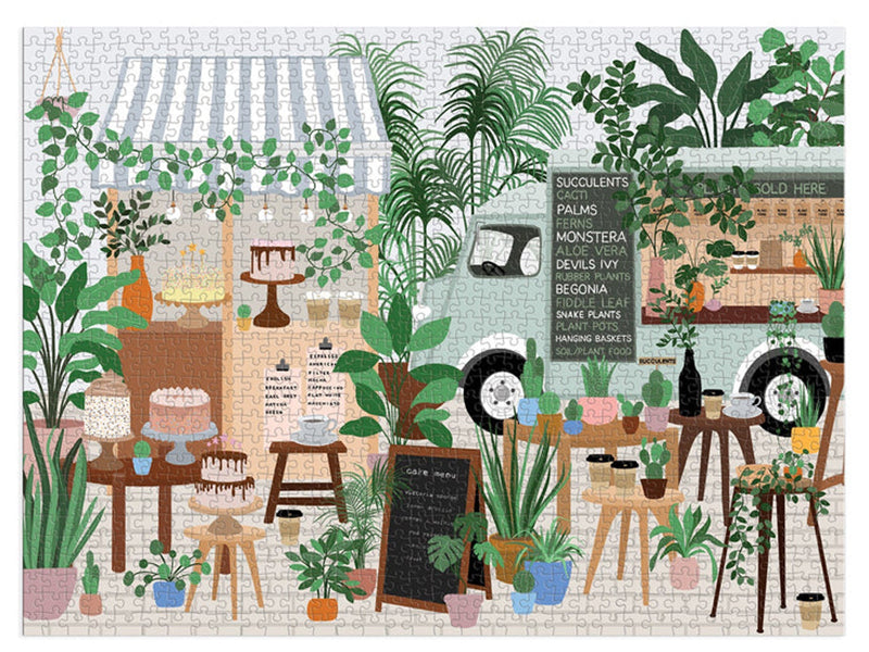 achat Puzzle Plant Cafe - 1000 pièces