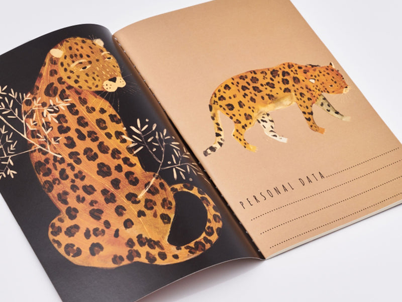 Achat Carnet Léopard BV by bruno Visconti - A5