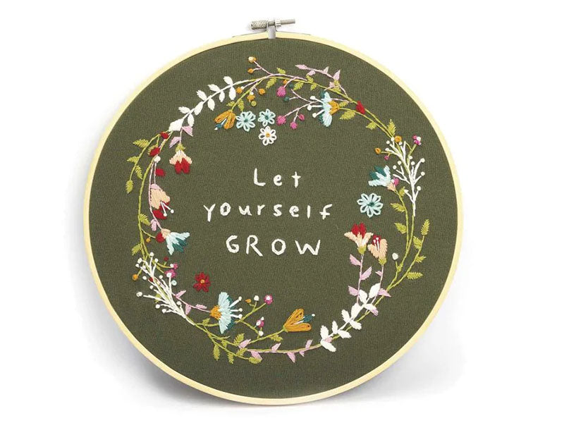 achat Kit de broderie décorative - Végétal