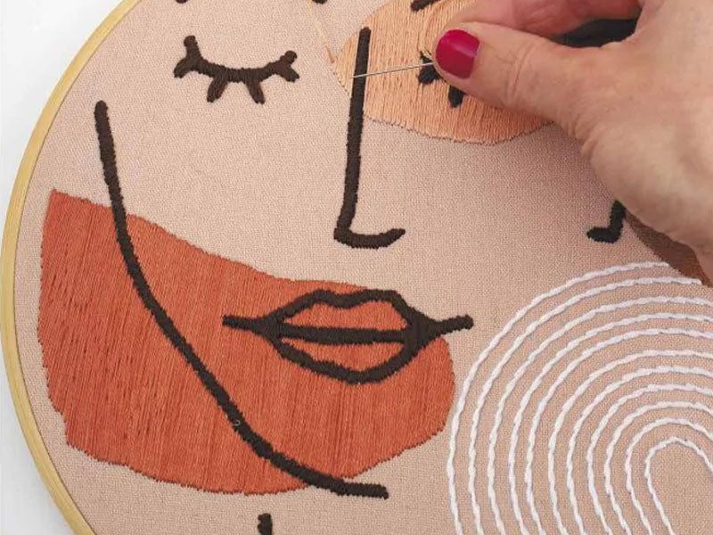 achat Kit de broderie décorative - Line art