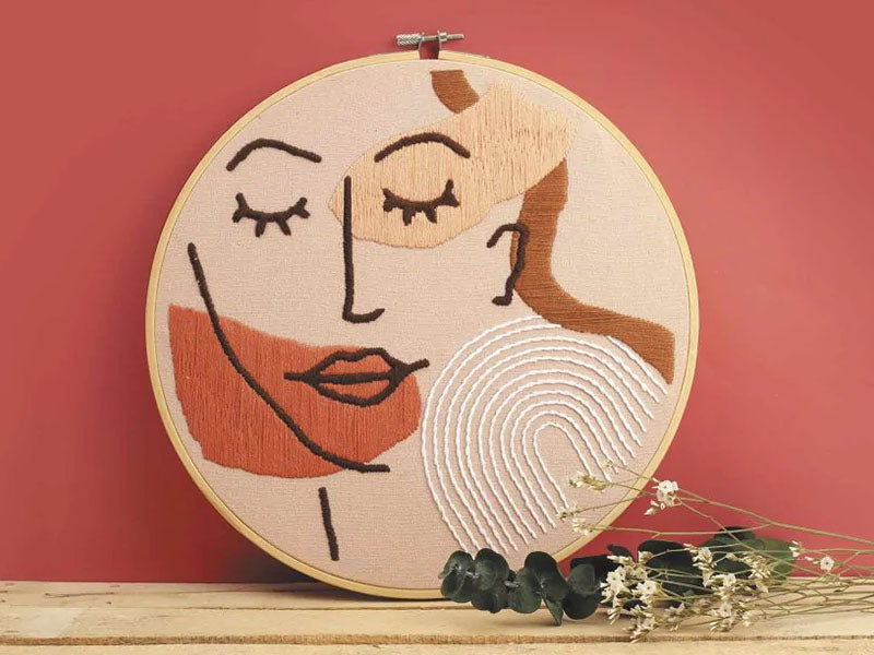 achat Kit de broderie décorative - Line art