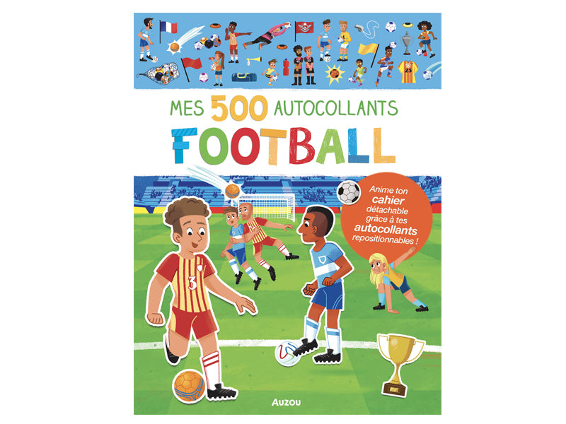 Achat Mes 500 Autocollants Football - Auzou