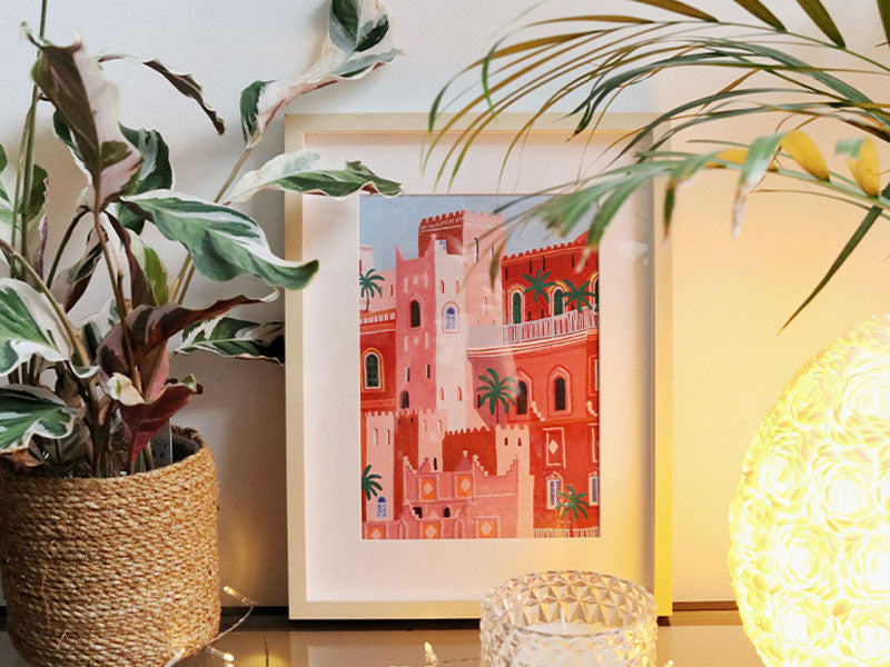 Achat Coffret peinture au numéro - Petit Pinceau - Maroc par Mona Mai